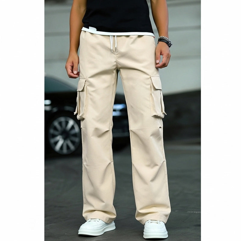 Calça Cargo Premium (Off-White)